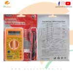 Digital Multimeter with Buzzer – Dmm Voltmeter, Voltage, Ampere, Diode, Hfe Continuity Tester, Ohm Meter Test Probe Dc / Ac - Model: DT-830D Series