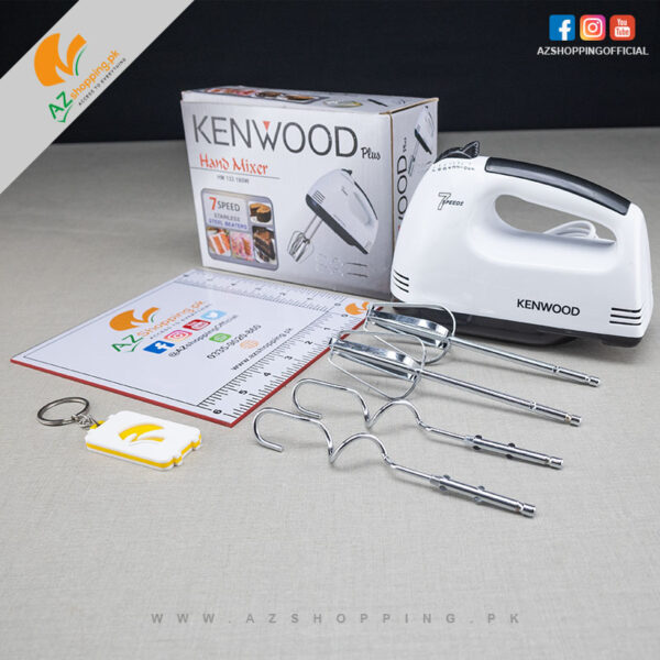 KENWOOD plus - Hand Mixer with 7 speed stainless steel beaters 180W – Model: HM-133
