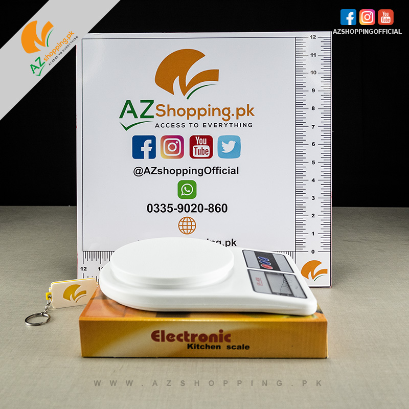 Electronic Kitchen Digital Food Weight Scale - Weight Capacity 10 Kg - Model: SF 400