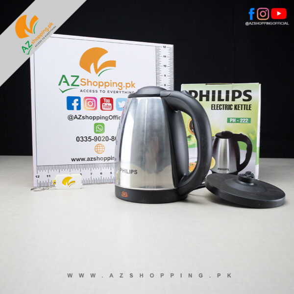 Philips 360 Cordless Stainless Steel Electric Kettle (1.8 Liter) – Model PH-222