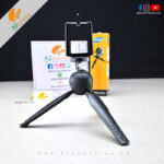 Mini Adjustable Tripod Stand 6 inches with Adjustable Mobile Phone Holder – Model: XH-228