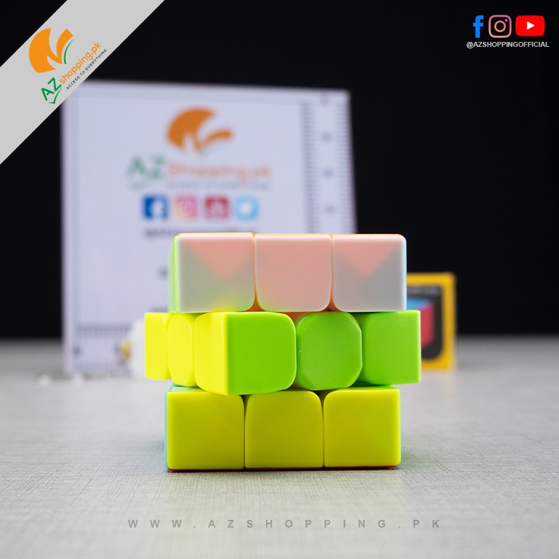 QY Speed Rubik's Cubes Warrior S Stickerless Puzzle Educational Toy 3x3x3– Model: EQY655