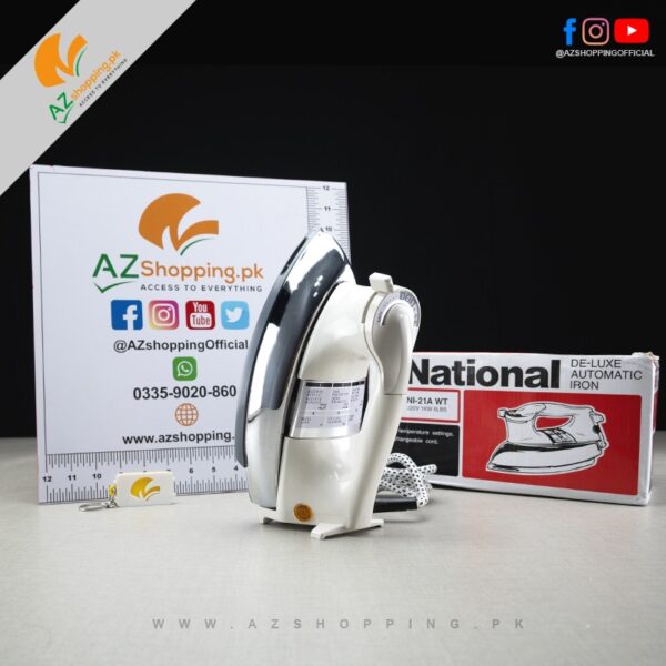 National Deluxe Automatic Dry Iron – Model NI-21AWT