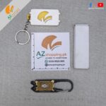 20 in 1 Stainless Steel Survival Keychain Pocket Tool with a carabiner