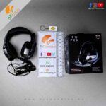 Onikuma – Professional Gaming Headset with Surround Sound, Mic & RGB LED Light for PC, Consoles, Mobile, Laptop – Model: K5 Pro