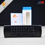 Air Fly Mouse with Keyboard – 2-4G Wireless Motion Sensing Air Fly Mouse – Air Mouse, Wireless Keyboard, Motion Sensing Game, IR Learning 5 Keys – Compatible with Android TV Box, Mini PC, Smart TV, Projector, HTPC, All-in-One PC / TV