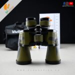 Vivitar Compact Binoculars Optics High Quality – 20×50 DPSI Field of view 3.3 Degree 58M/1000m & 8x Scope with Military Design