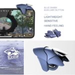 Mobile Gaming Trigger CH-5 Blue Shark Joystick L1R1 Controller - 1 Pair (2pcs)