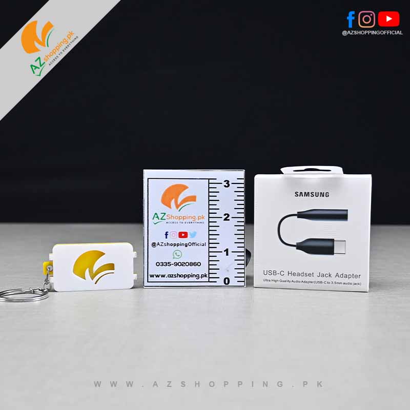 Samsung – Genuine Quality USB-C Headset Jack Adapter – USB-C to 3.5mm Audio Jack