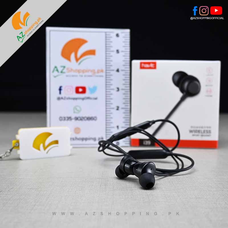 Havit Magnetic Wireless Bluetooth Sport Headset In-Ear-Headphones & Neck Headsfree Earbuds – Model: i39