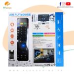 Air Fly Mouse with Keyboard – 2-4G Wireless Motion Sensing Air Fly Mouse – Air Mouse, Wireless Keyboard, Motion Sensing Game, IR Learning 5 Keys – Compatible with Android TV Box, Mini PC, Smart TV, Projector, HTPC, All-in-One PC / TV