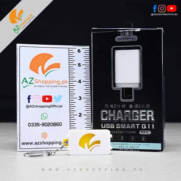 Fast and Secure USB Smart Charger 5V 4A USB Output - Model: Q1