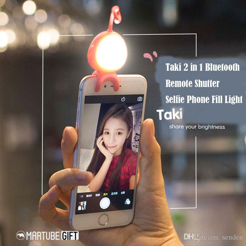 Self Light Super Cute Alien Fairy Shape Mini LED Selfie Lamp – Model L1
