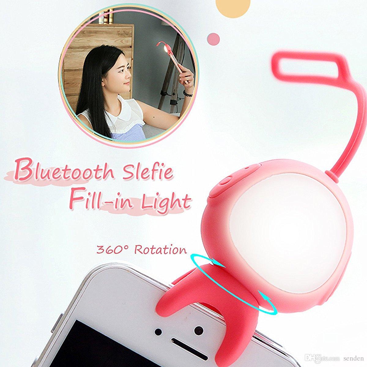 Self Light Super Cute Alien Fairy Shape Mini LED Selfie Lamp – Model L1