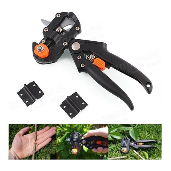 Professional Grafting Tool – Pruning Plant Shear Fruit Tree Cutting Scissor Tool with 2 Blades – Type-A