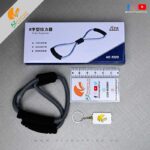 8-Shaped Chest Expander Resistance Elastic Fitness Band & Muscle Puller – Model: 1009