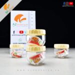 Condiment & Spice Jars Attachable with one another Pack of 4