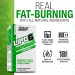 Nutrex Research – Lipo 6 Natural Plant Based Weight Loss Fat Burner – 60 Veggie-Caps