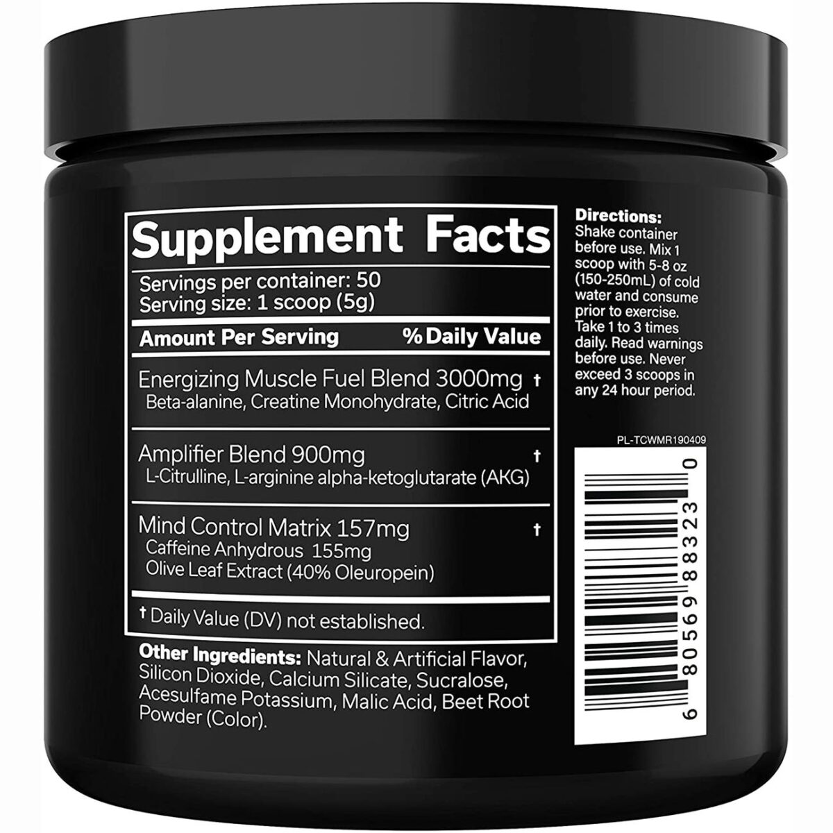 JNX Sports - The Curse Pre-Workout for Insane Energy, Focus, Instant Strength Gains, Improved Blood Flow, Nitric Oxide Booster with Creatine & Caffeine – 50 Servings