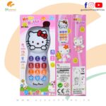 Hello Kitty Baby Phone Battery Operated Toy with Music, Light & 12 Nursery Music for Kids 3+ Ages - Model: NO.B85