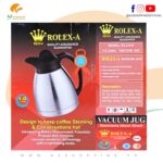 Rolex-A – Electric Kettle Stainless Steel Vacuum Jug 1 Liter Capacity for Tea, Coffee, Water – Model: RLX-010