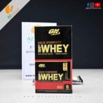 Optimum Nutrition – Gold Standard 100% Whey Protein Isolate Post-Workout Muscle Support & Recovery – Double Rich Chocolate Flavor - 6 Packs