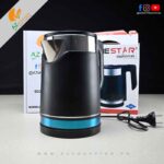 Homestar – Electric Kettle Stainless Steel with 1500W & 2L Capacity for Tea, Coffee, Water – Model: HS405