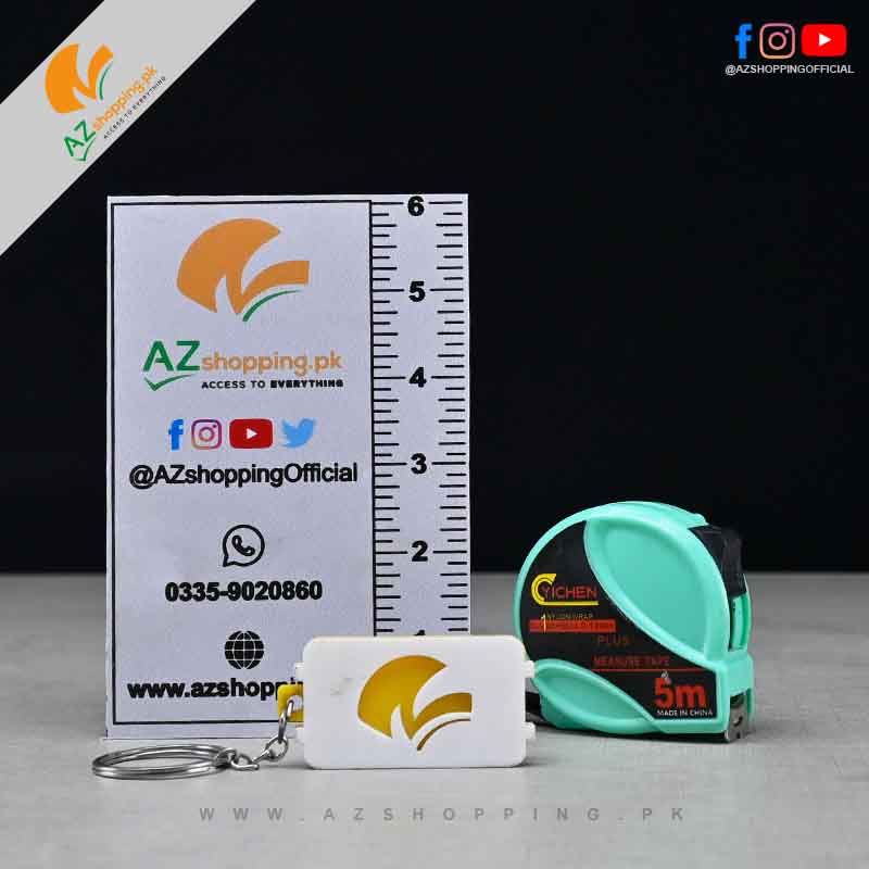 Cyichen – Measuring Steel tape with Manual Magnetic Brake Feature & Measure Rule upto 5m/16ft