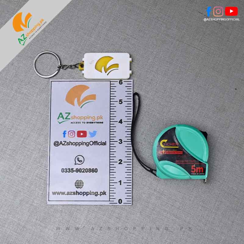 Cyichen – Measuring Steel tape with Manual Magnetic Brake Feature & Measure Rule upto 5m/16ft