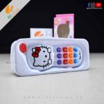 Hello Kitty Baby Phone Battery Operated Toy with Music, Light & 12 Nursery Music for Kids 3+ Ages - Model: NO.B85