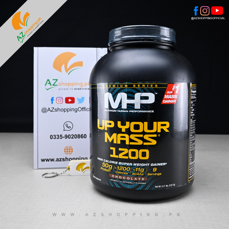 MHP – Premium Series – Up Your Mass 1200 High Calorie Super Weight Gainer – 6 Lbs.