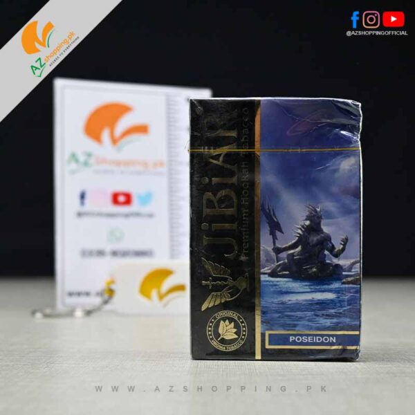 Jibiar Tobacco – Premium Hookah Tobacco Shisha Poseidon Flavor – 50 gram