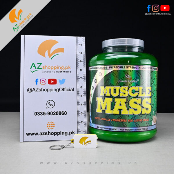Muscle Nutrition – Muscle Mass for Mass Gainer – 6Lbs