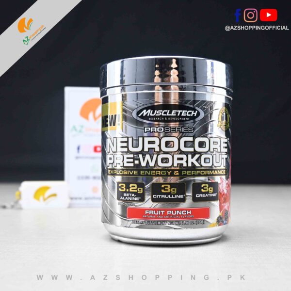 Muscletech – Pro Series Neurocore Pre-Workout Explosive Energy & Performance with – 50 Servings