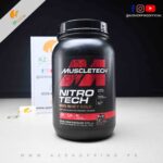 Muscletech – Nitrotech 100% Whey Gold Peptides & Isolate Primary Source for Support Recovery, Enhanced Lean Muscle & Gluten Free – 2 lbs
