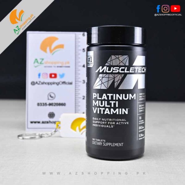 MuscleTech – Essential Series Platinum Multi Vitamin – 90 Tablets