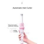 Vivid & Vogue - Automatic Hair Curler Wand Tourmaline Ceramic Coating with 3 Levels of Heat & 2 Curl Setting
