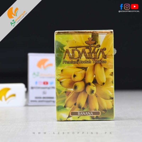 Adalya Tobacco – Premium Hookah Tobacco Banana Flavor – 50 gram
