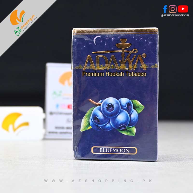 Adalya Tobacco – Premium Hookah Tobacco Shisha Bluemoon Flavor – 50 gram