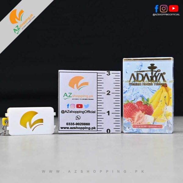 Adalya Tobacco – Premium Hookah Tobacco Strawberry Banana Ice Flavor – 50 gram