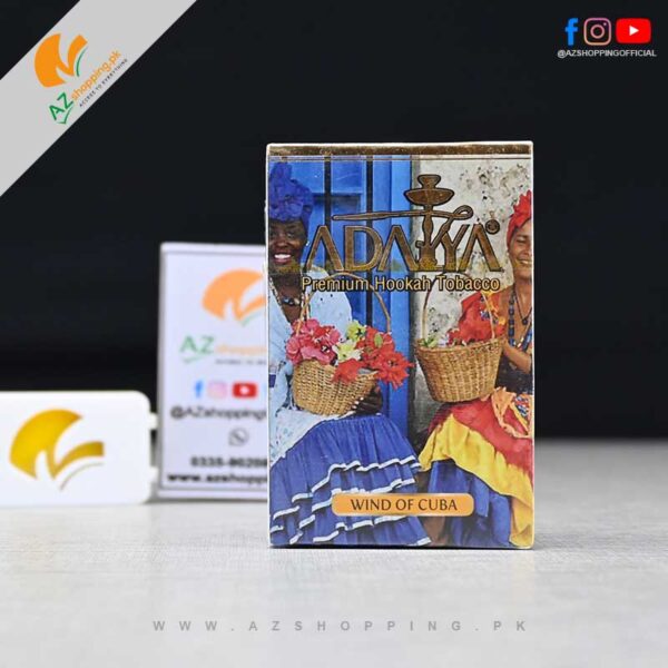 Adalya Tobacco – Premium Hookah Tobacco Shisha Wind of Cuba Flavor – 50 gram