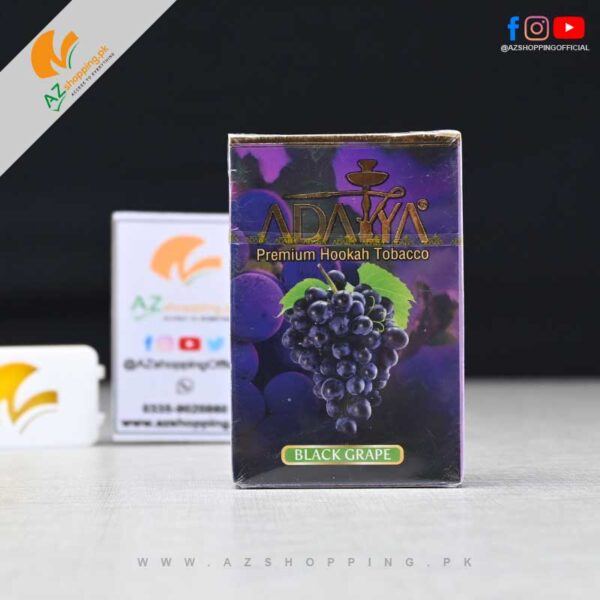 Adalya Tobacco – Premium Hookah Tobacco Black Grape Flavor – 50 gram