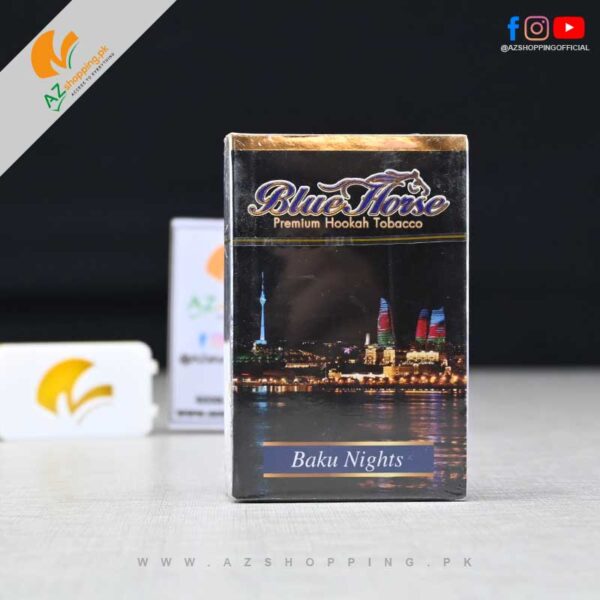Adalya Blue Horse – Premium Hookah Tobacco Baku Nights Flavor – 50 gram