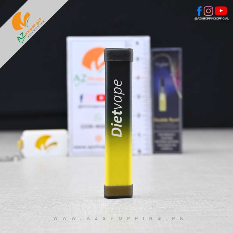 Thyiad – Disposable Ultra Slim Vape with 400 Puffs, Real Cigarette Filter, Nicotine Salt 50mg/ml E-liquid 1.35ml – Tropical Mango Flavor – Item No. VP101 Green
