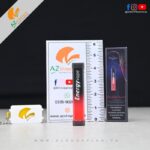 Thyiad – Disposable Ultra Slim Vape with 400 Puffs, Real Cigarette Filter, Nicotine Salt 50mg/ml E-liquid 1.35ml – Classic Tobacco Flavor – Item No. VP101 RED