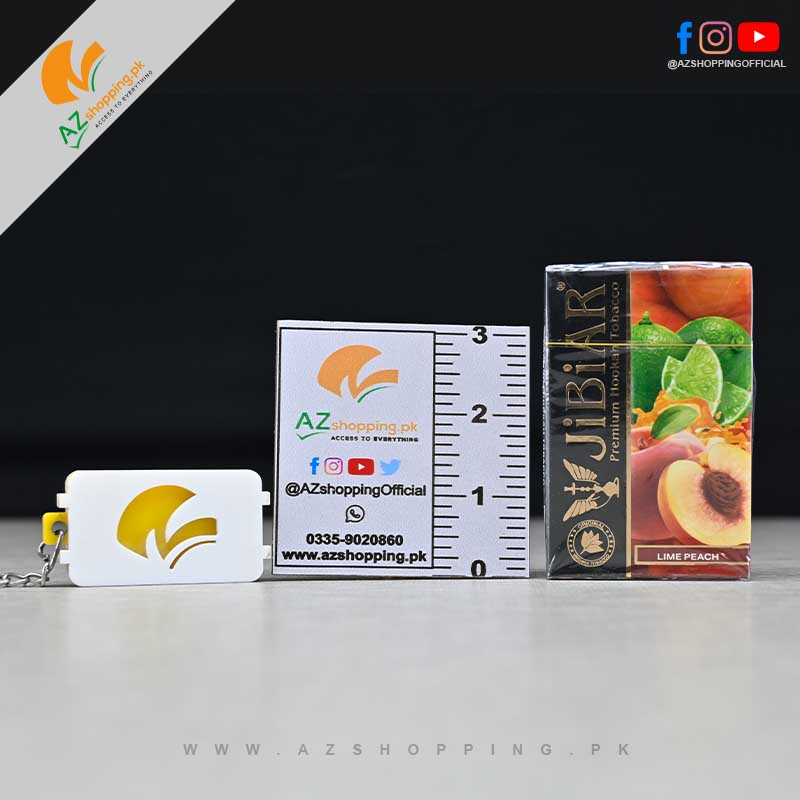 Jibiar Tobacco – Premium Hookah Tobacco Lime Peach Flavor – 50 gram