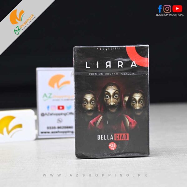 Lirra – Premium Hookah Tobacco Bella Ciao (La casa de papel) (Money Heist) flavor – 50 gram