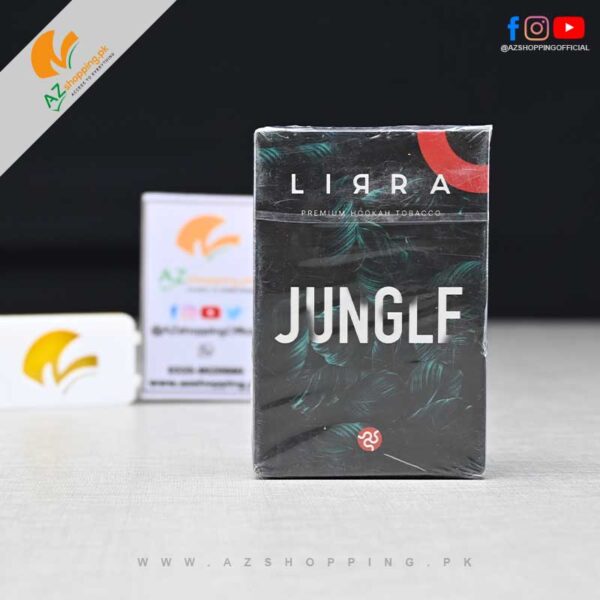 Lirra – Premium Hookah Tobacco Jungle flavor – 50 gram