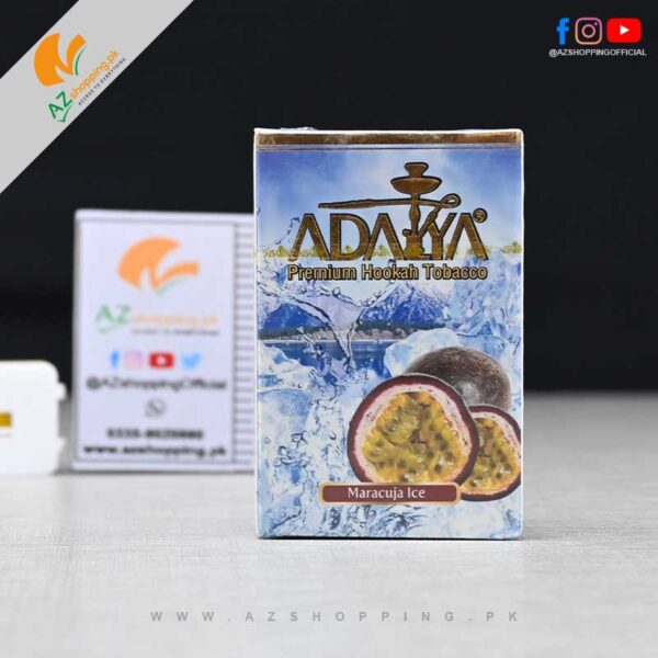 Adalya Tobacco – Premium Hookah Tobacco Maracuja Ice Flavor – 50 gram
