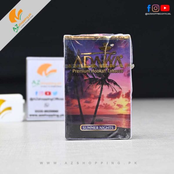 Adalya Tobacco – Premium Hookah Tobacco Summer Nights Flavor – 50 gram